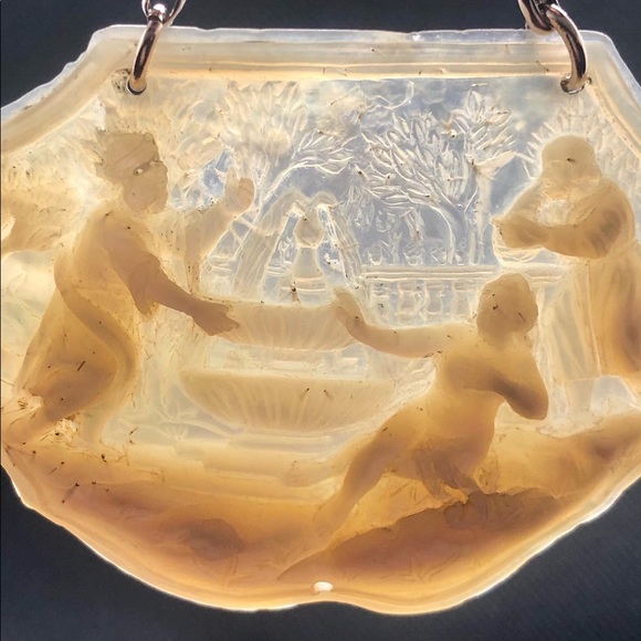 Devotional Mother-of-Pearl Carved Plaque, France or Italy, Early 19th Century - Picture 8 of 9